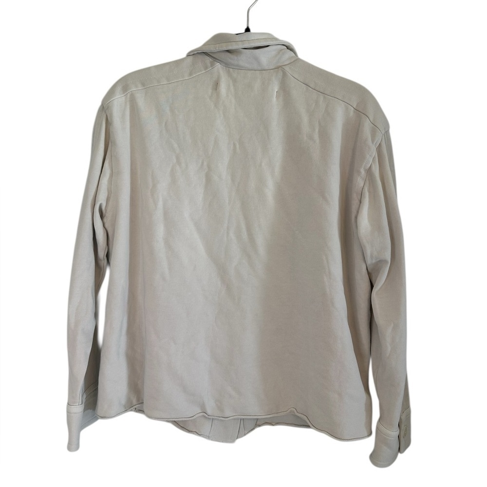 Raquel Allegra Cream Cotton Jacket Size 0 - Picture 2 of 5